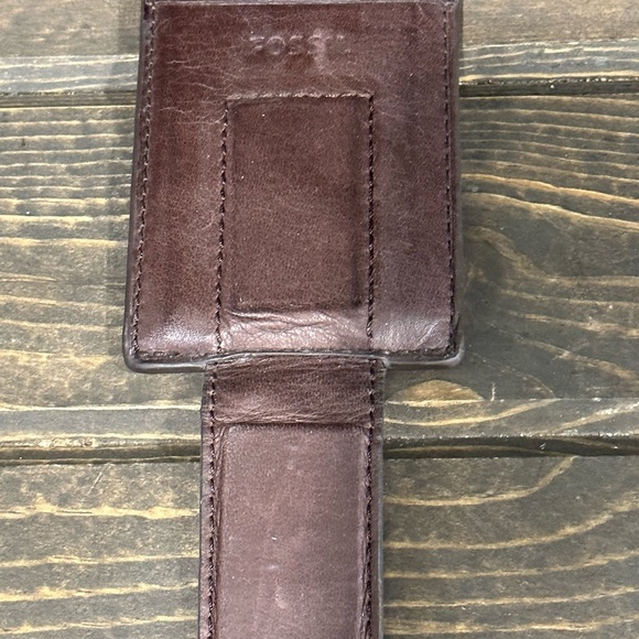 Fossil card wallet with money clip - Picture 2 of 4